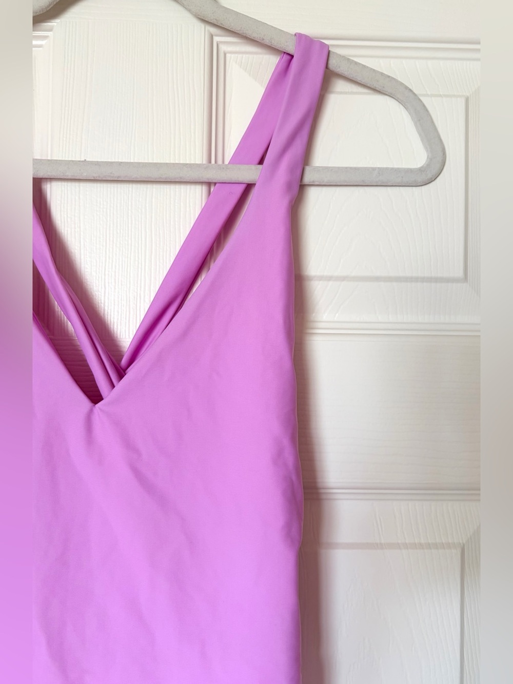Free People Twist One-Piece Swimsuit in Orchid Pink — Size M (runs small) - Picture 3 of 10
